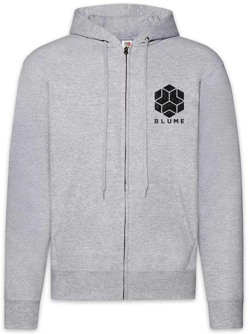 Sweatjacke Blume Zipper Hoodie Watch Game Corporation Dogs Logo Insignia Sign