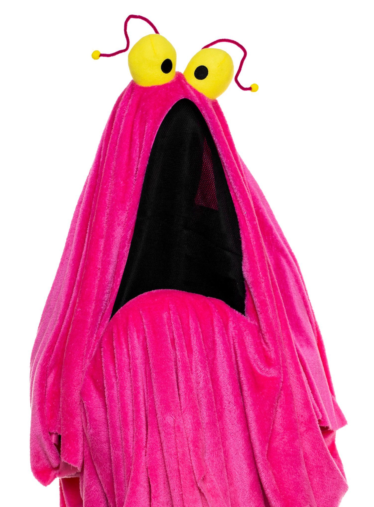 Maskworld Kostüm Sesamstraße Yip Yip pink Karneval Faschingskostüm, Lustiges und originalgetreues Kostüm der entdeckungsfreudigen Außeri
