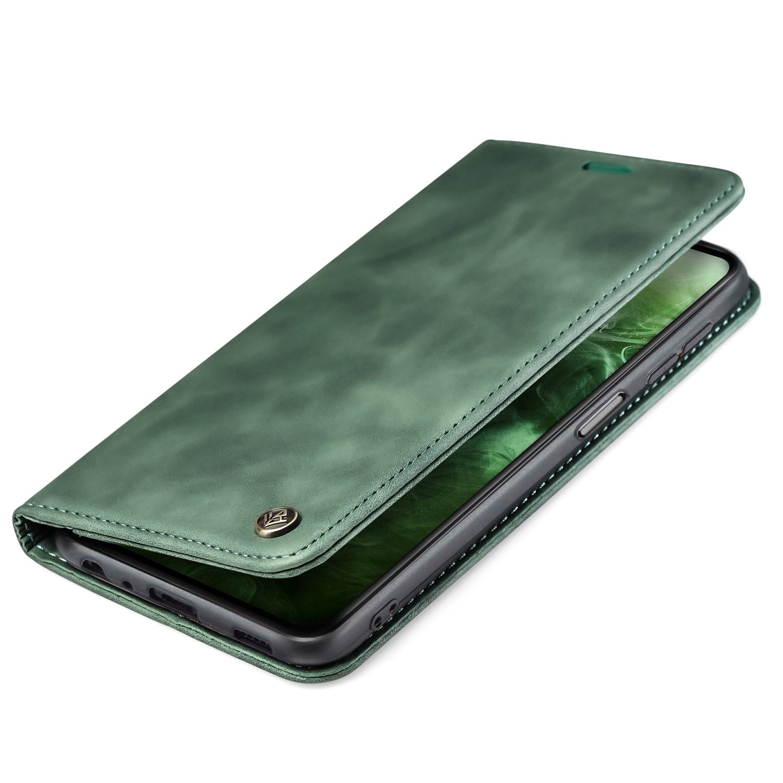Tec-Expert Handyhülle Tasche Hülle für Samsung Galaxy A12 6.5 Zoll, 6.5, Cover Klapphülle Case mit Kartenfach Fliphülle aufstellbar