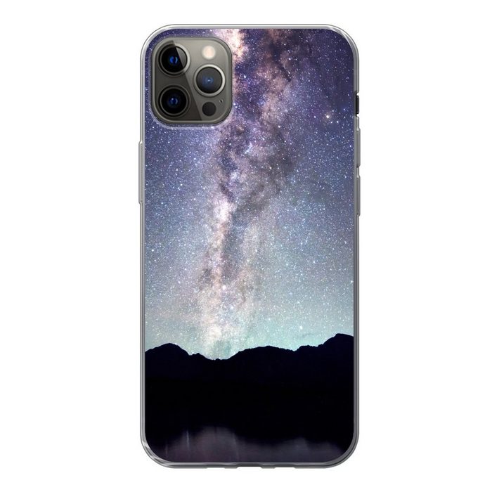 MuchoWow Handyhülle Universum - Galaxie - Sternenhimmel - Jungen - Mädchen - Kinder Handyhülle Apple iPhone 12 Pro Max Smartphone-Bumper Print Handy