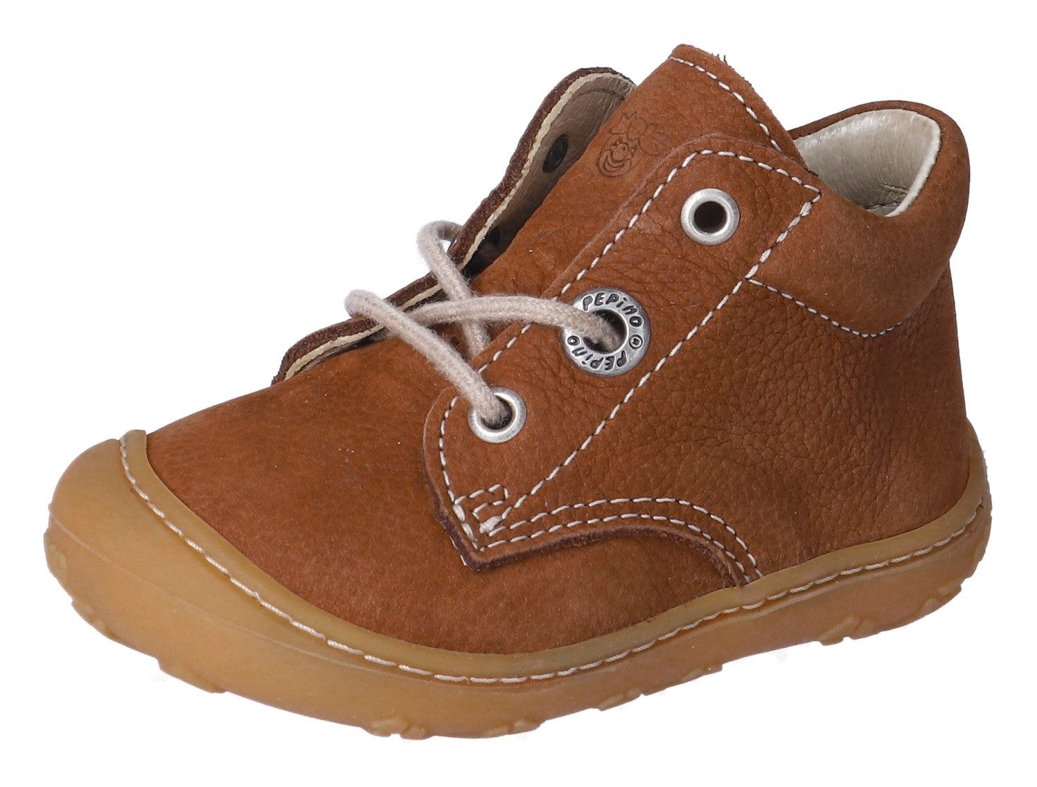 PEPINO by RICOSTA Cory 50 WMS: Mittel Lauflernschuh Schnürschuh mit WMS-System, Leder, Größenschablone zum Download
