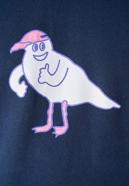 Cleptomanicx Kapuzensweatshirt Gull Cap in lockerem Schnitt