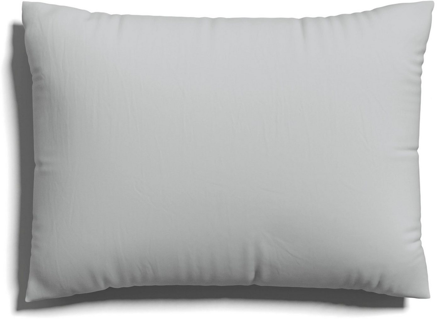 Schlafgut Kissenbezug EASY JERSEY Kissenhülle 100% Baumwolle, weicher Edel-Jersey, bügelfrei, (1 Stück), mit farblich angepasstem Reißverschluss, pflegeleicht, formstabil