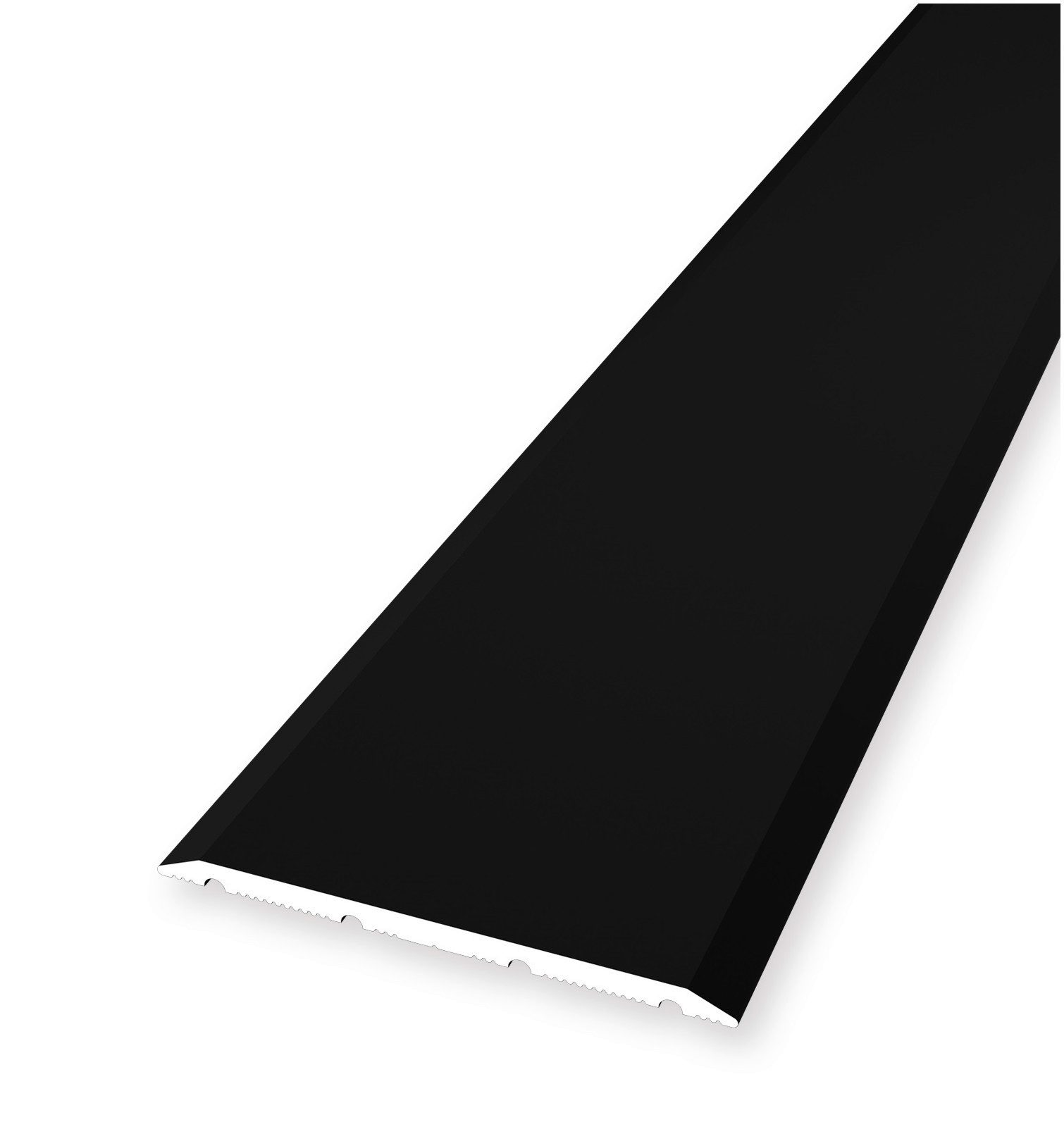 PROVISTON Übergangsprofil Aluminium, 40 x 900 mm, Schwarz, Übergangsschiene Bodenprofil (1-St)