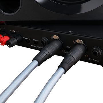 Oehlbach Series 2 X High End symmetrisches NF Audio XLR Kabel 1 Paar Audio-Kabel, XLR-Kupplung, XLR (50 cm)