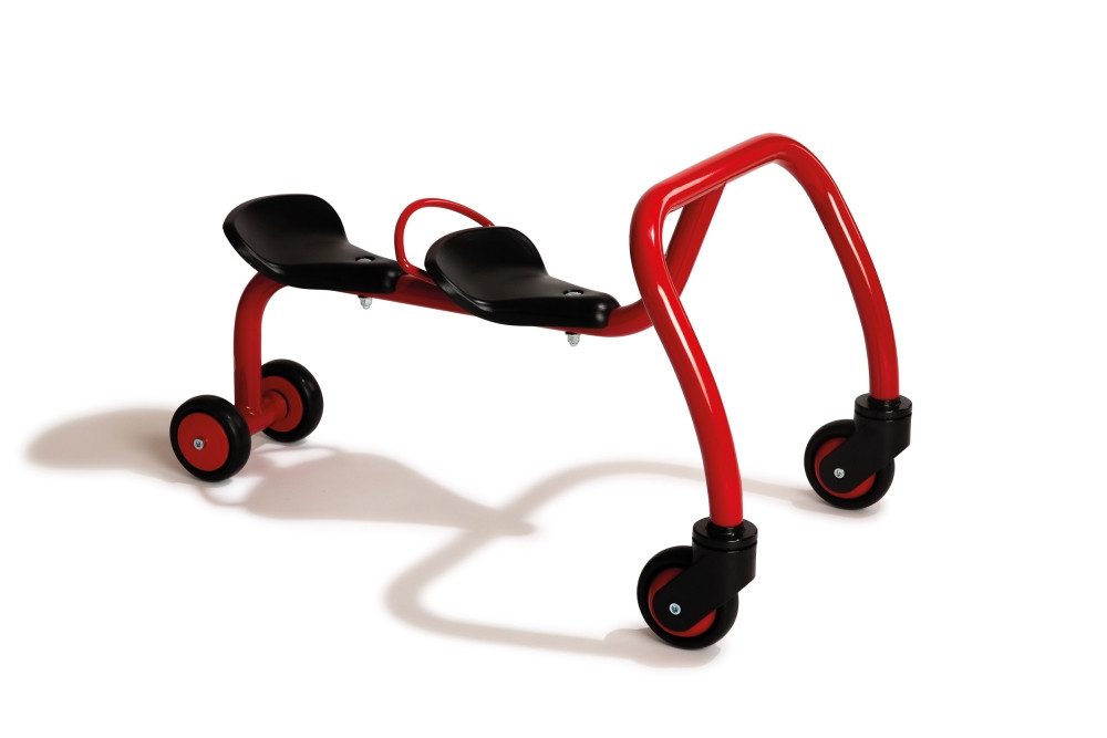 Winther Dreirad CHALLENGE Walkabout Duo – Lauf- und Schiebedreirad für Kleinkinder