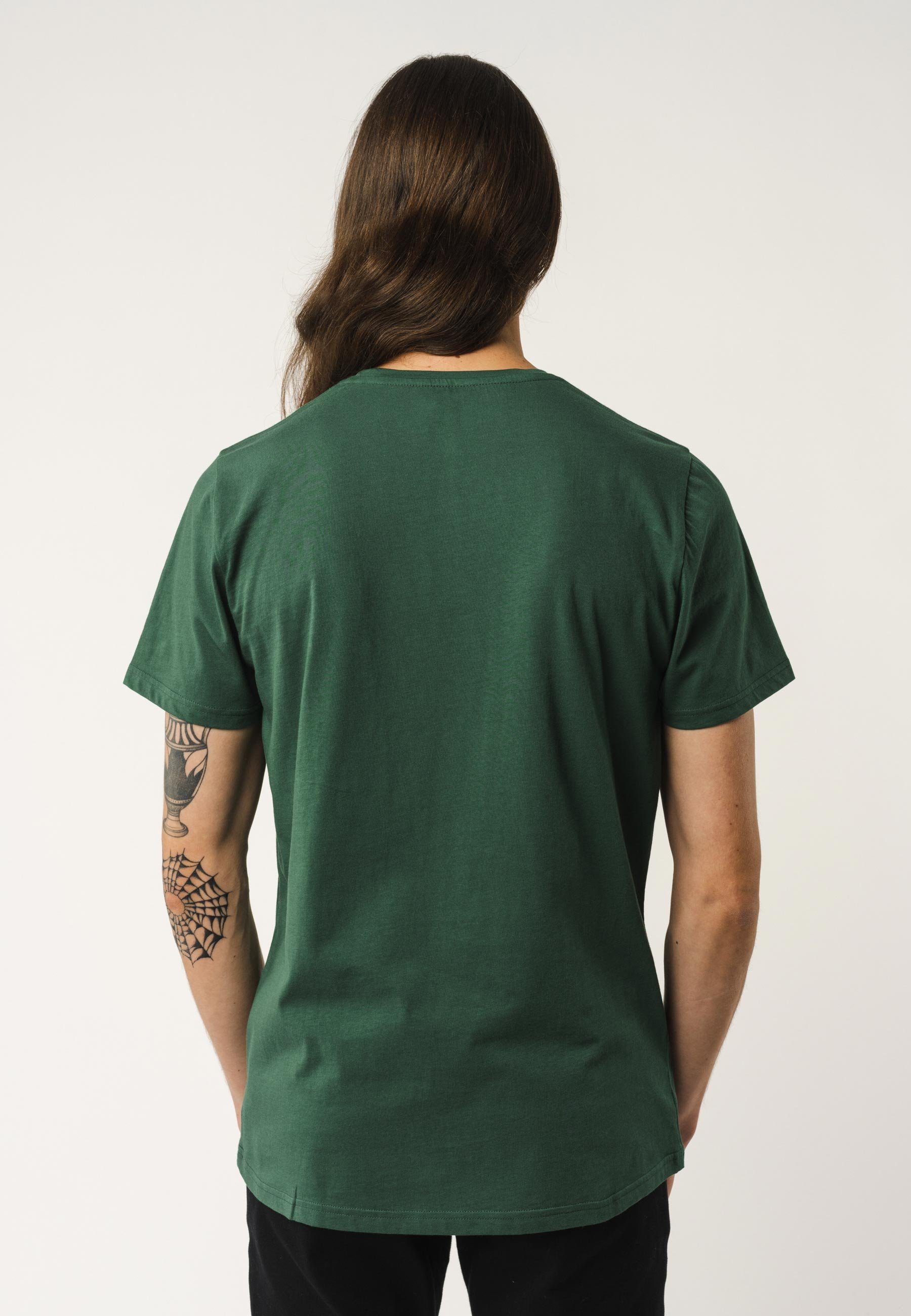 MELA Kurzarmshirt T-Shirt Basic green bottle