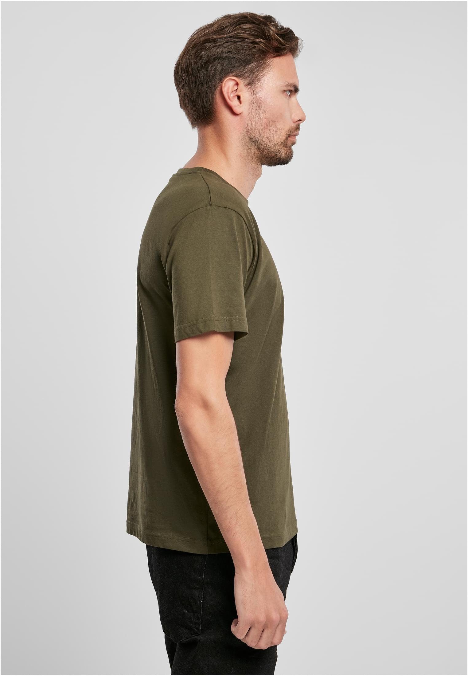 Brandit Kurzarmshirt Herren Brandit Premium olive Shirt (1-tlg)