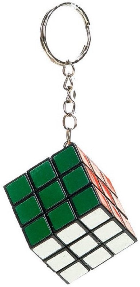 Whitehouse Leisure International Ltd Schlüsselanhänger Schlüsselanhänger Kinder Mini Anhänger keychain Rubiks Cube 3 cm, Schlüsselanhänger Kinder Mini Anhänger keychain Rubiks Cube 3 cm