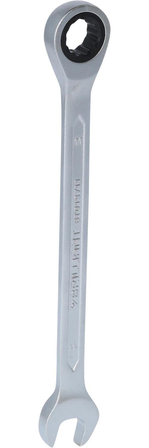 Brilliant Tools Maulschlüssel Ratschenringschlüssel, 11 mm