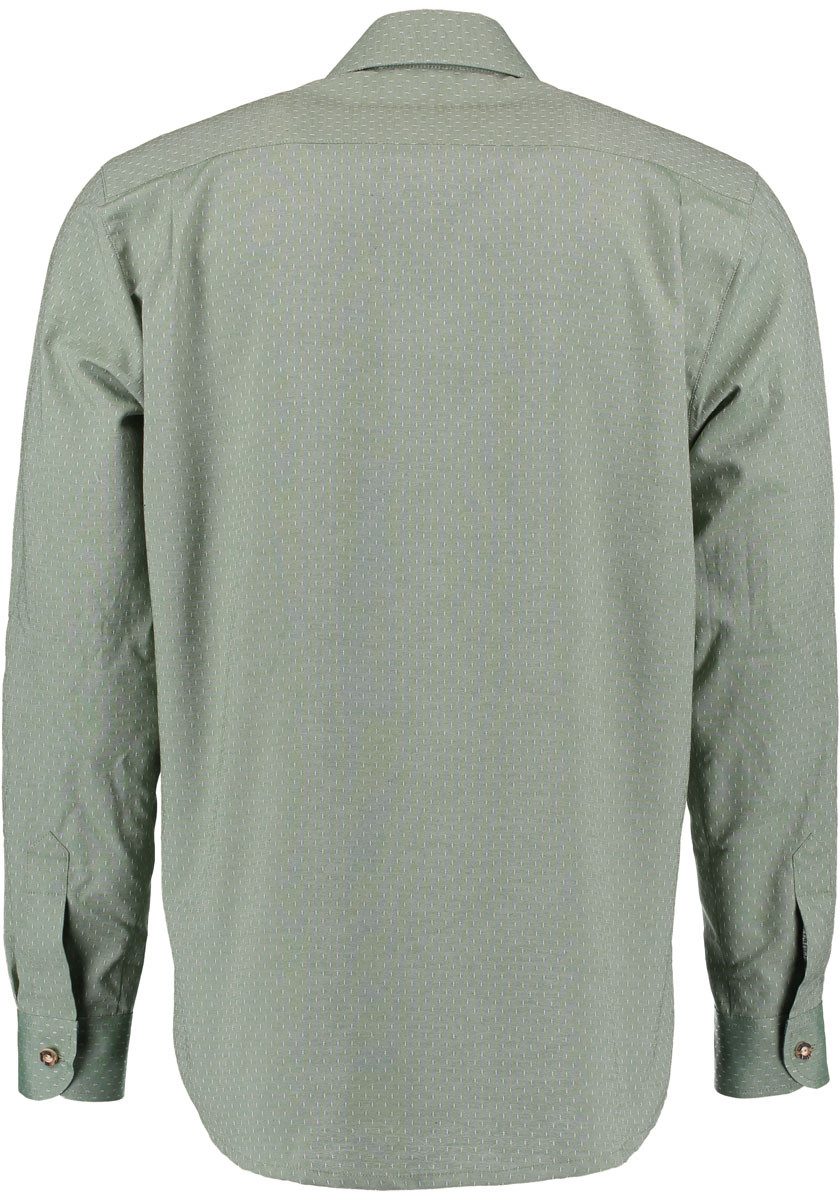 OS Trachten Trachtenhemd Olore Langarmhemd mit Edelweiß-Stickerei auf der K günstig online kaufen