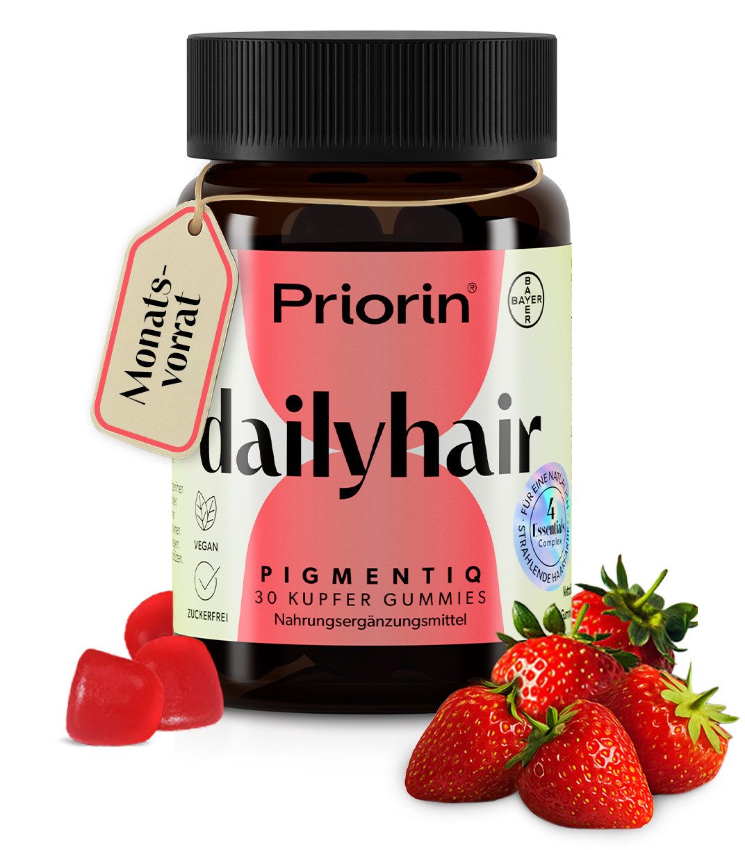 Priorin® dailyhair PIGMENTIQ Gummies, 30 St., 81.0 g