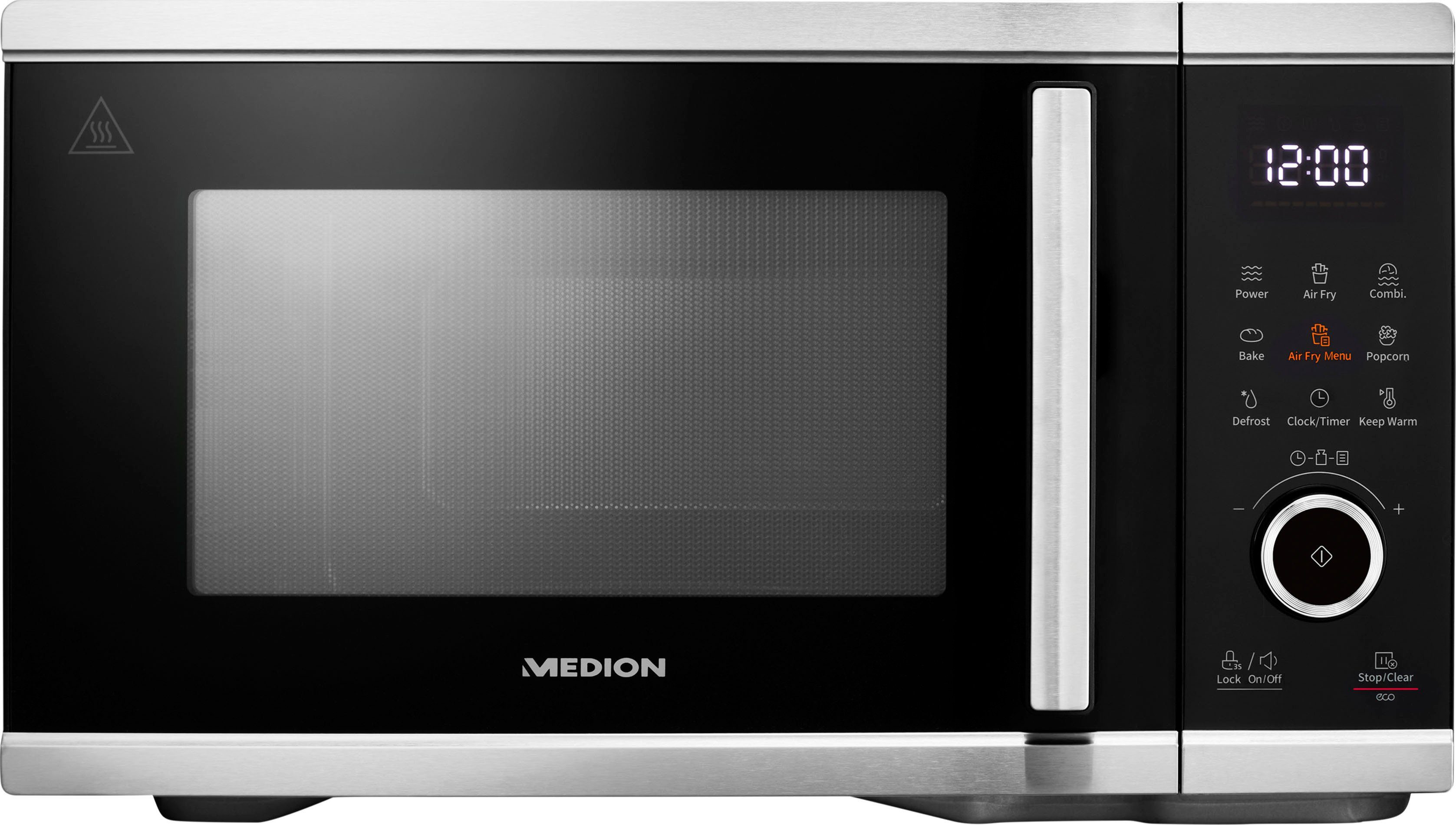 Medion® Mikrowelle MD 25 l 11499, Heißluft, Heißluftfritteusenleistung, Mikrowelle