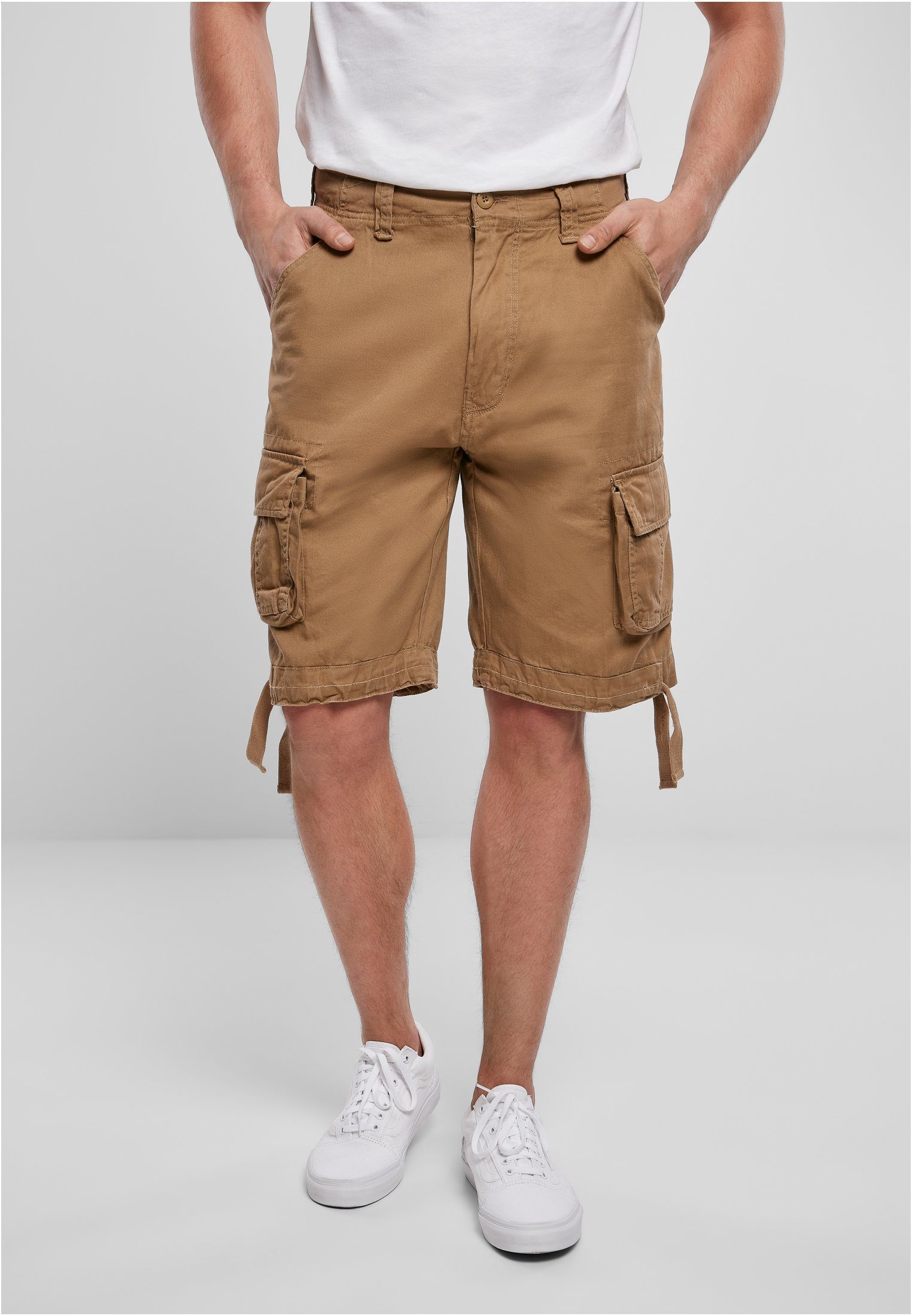 (1-tlg) Herren Cargo Shorts Brandit beige Stoffhose Legend Urban