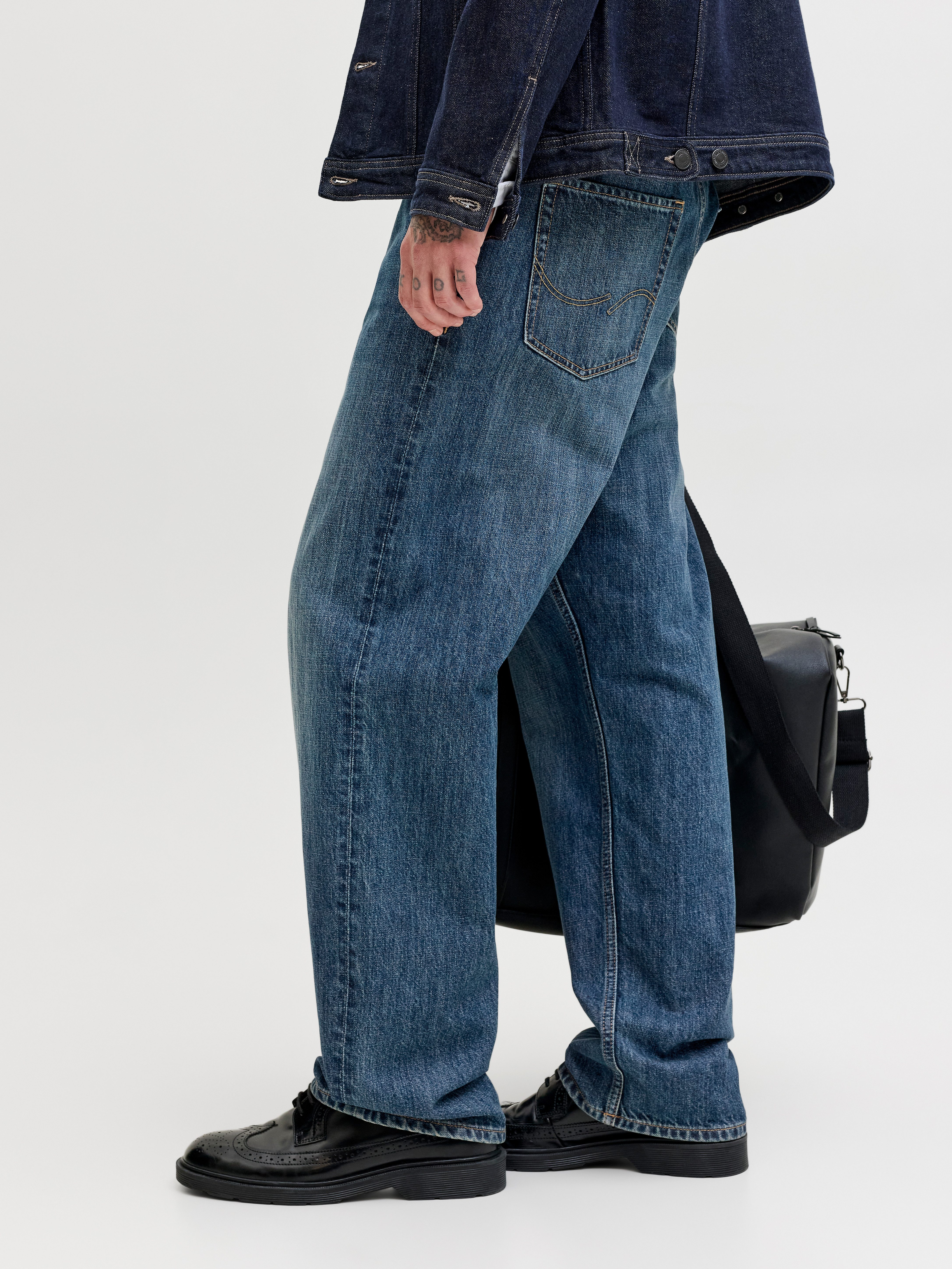 Jack & Jones Relax-fit-Jeans JJIALEX mit cleanem Look und Taschenvielfalt Baumwolle, relax fit – Bild 3 von 5