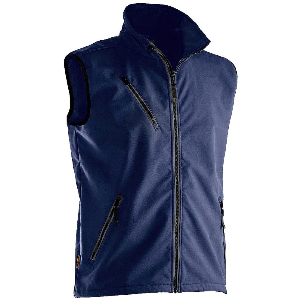 Arbeitsweste Jobman J7502-dunkelblau-L Jacket Light Softshellweste Kleider-Größe: L