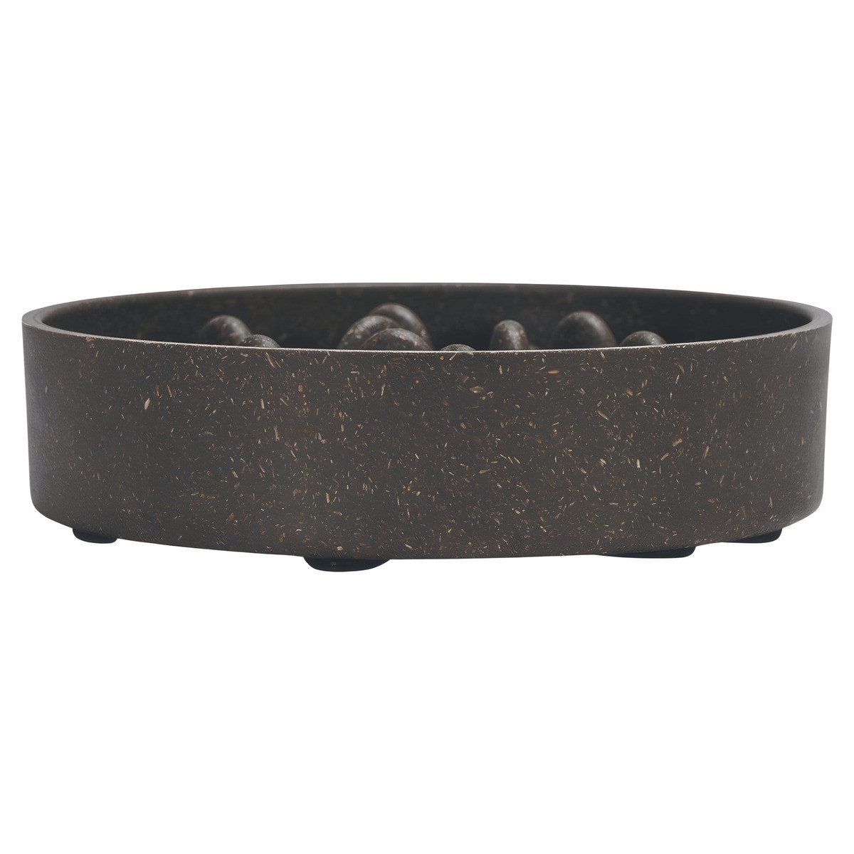 Designed By Lotte Antischlingnapf Antischling-Napf Pom grau aus Bambus für Katzen