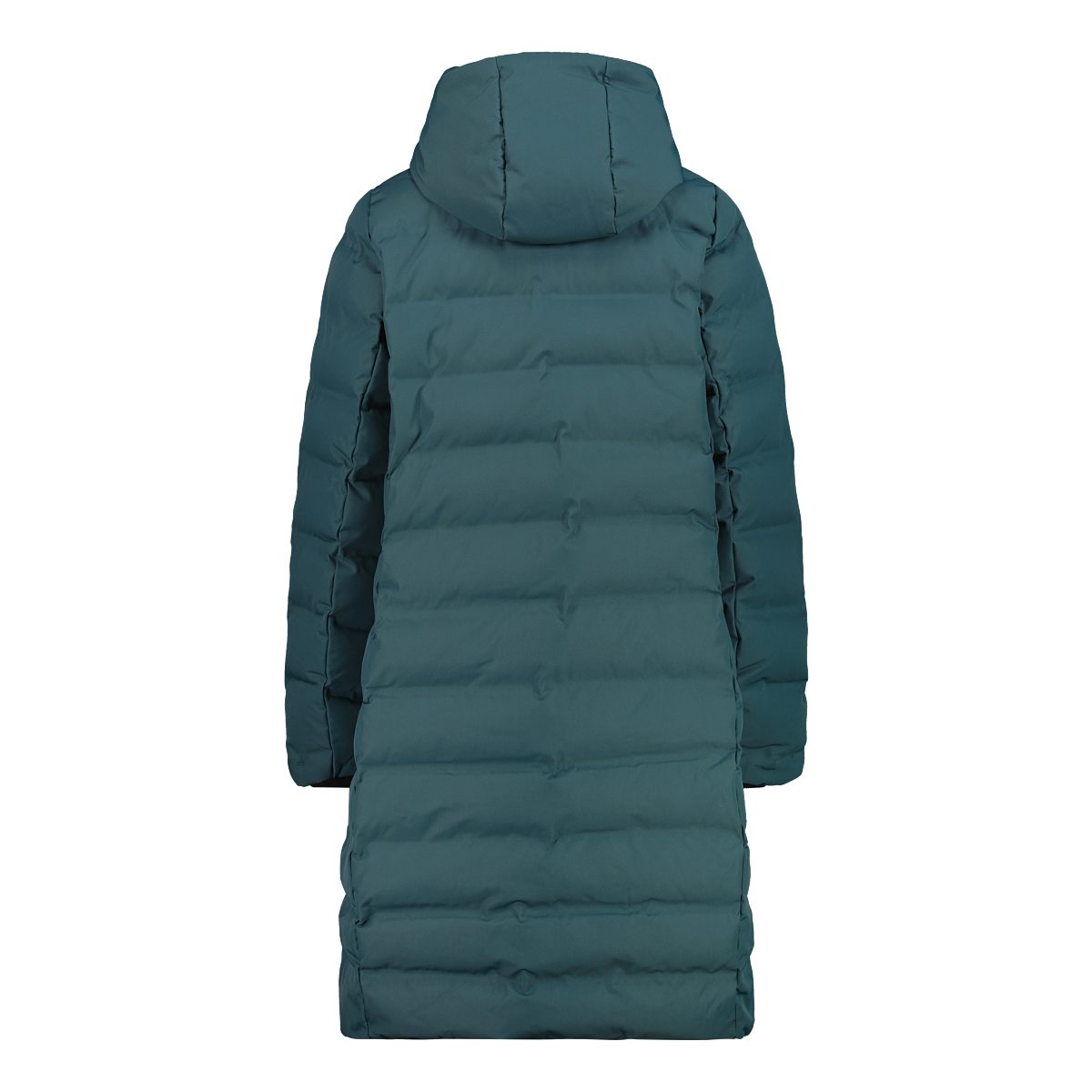 CMP Wintermantel WOMAN COAT FIX HOOD wärmend, winddicht, wasserabweisend, mit Kapuze, aus Polyester – Bild 5 von 5