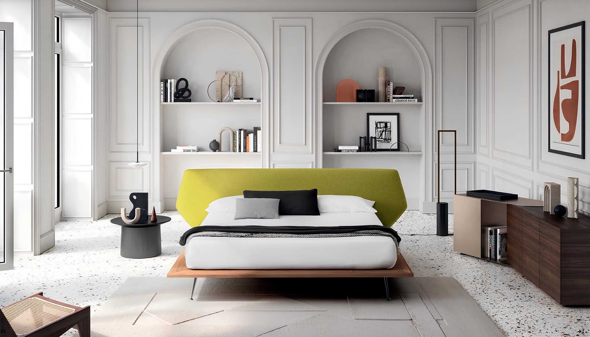 Xlmoebel Polsterbett Luxus Doppelbett 180x200cm für Hotel und Schlafzimmer, Made in Europa