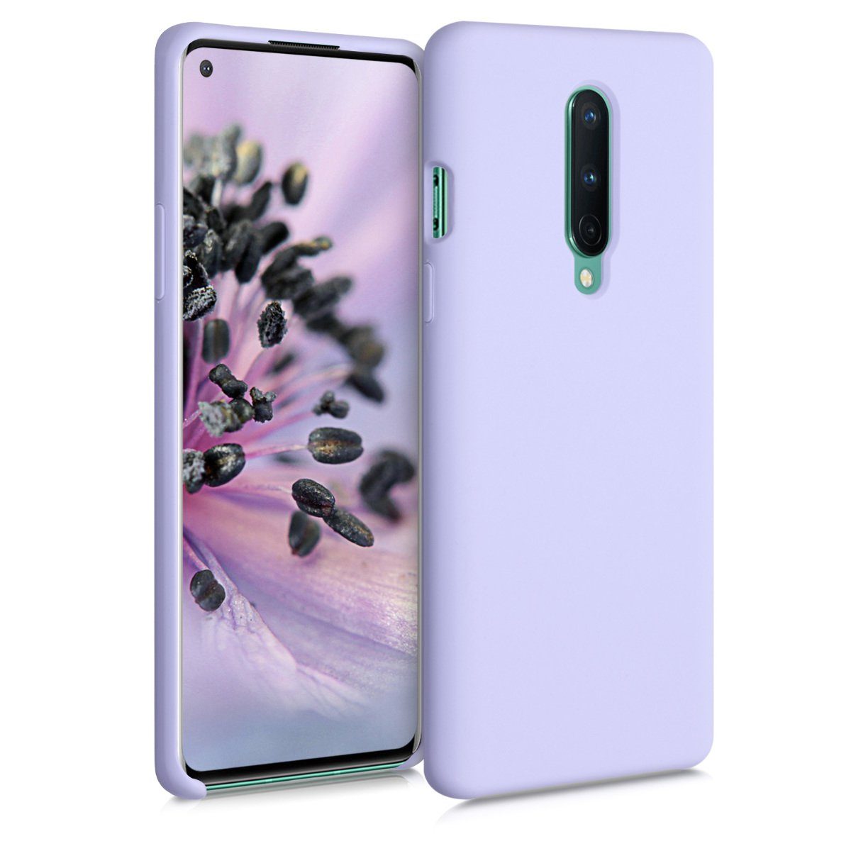 kwmobile Handyhülle Handyhülle für OnePlus 8 (2020) Hülle, Weiches Handy Silikon Case - Schutzhülle Cover