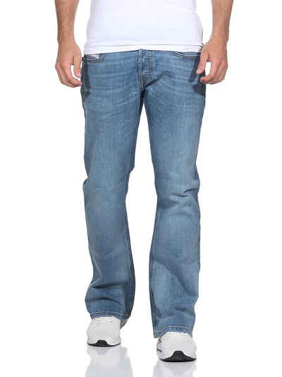 Diesel Bootcut-Jeans Herren ZATINY-X - RM042 - RM046 Basic, Stretch, Bootcut, Dezenter Used-Look