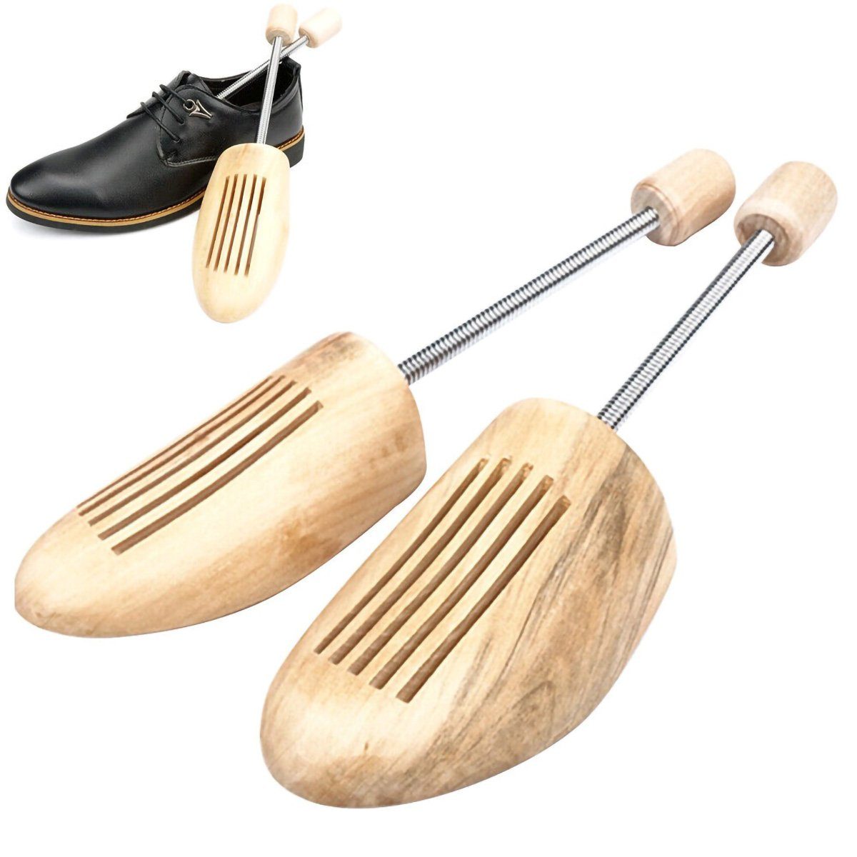 yozhiqu Schuhspanner Anti-Schuh-Schutz, Holz-Schuhspanner, Anti-Verformungs-Schuhspanner, Anti-Schuh-Schild, Schuhspanner aus Holz, Schuhspanner