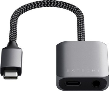 Satechi USB-C to 3.5mm Audio & PD USB-Adapter zu 3,5-mm-Klinke, USB Typ C