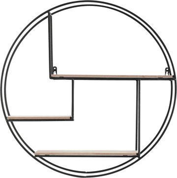 andas Deko-Wandregal Kreis, aus Metall