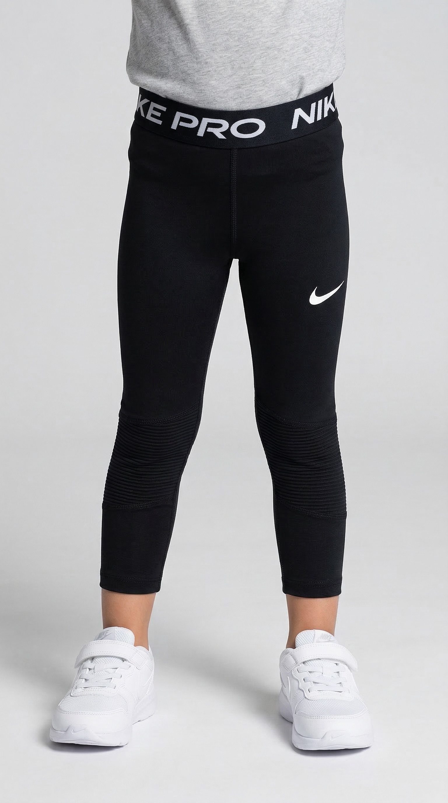 Nike Sportswear Leggings NKG NIKE PRO LEGGING mit angesetztem Bündchen, aus Jersey-Material