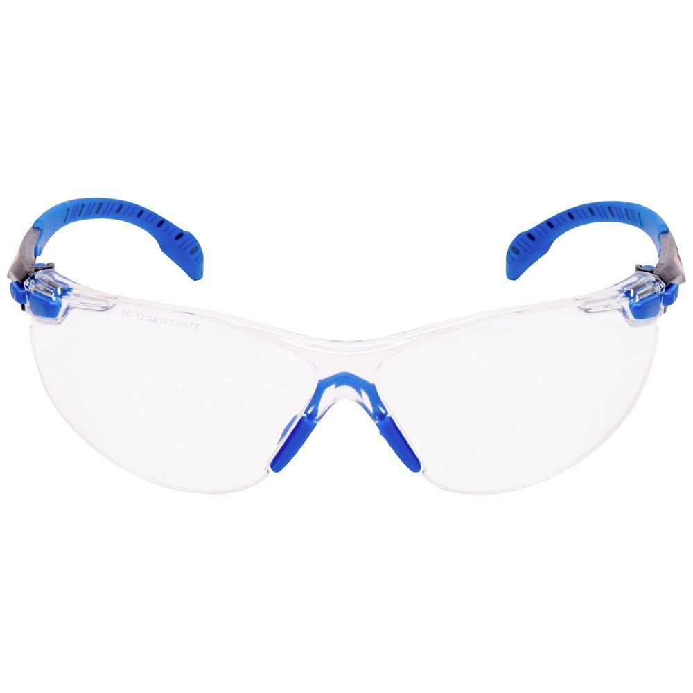 3M Arbeitsschutzbrille 3M Solus S1101SGAF mit Blau, Antibeschlag-Schutz Schwarz Schutzbrille