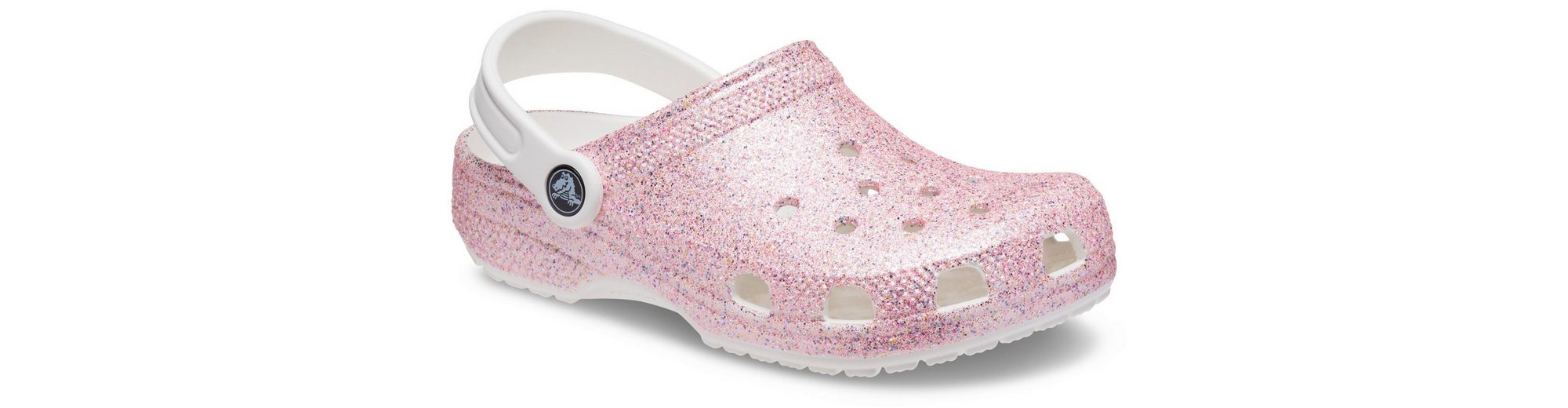 Crocs »Classic Glitter Clog K« Clog mit allover Glitzer online kaufen OTTO