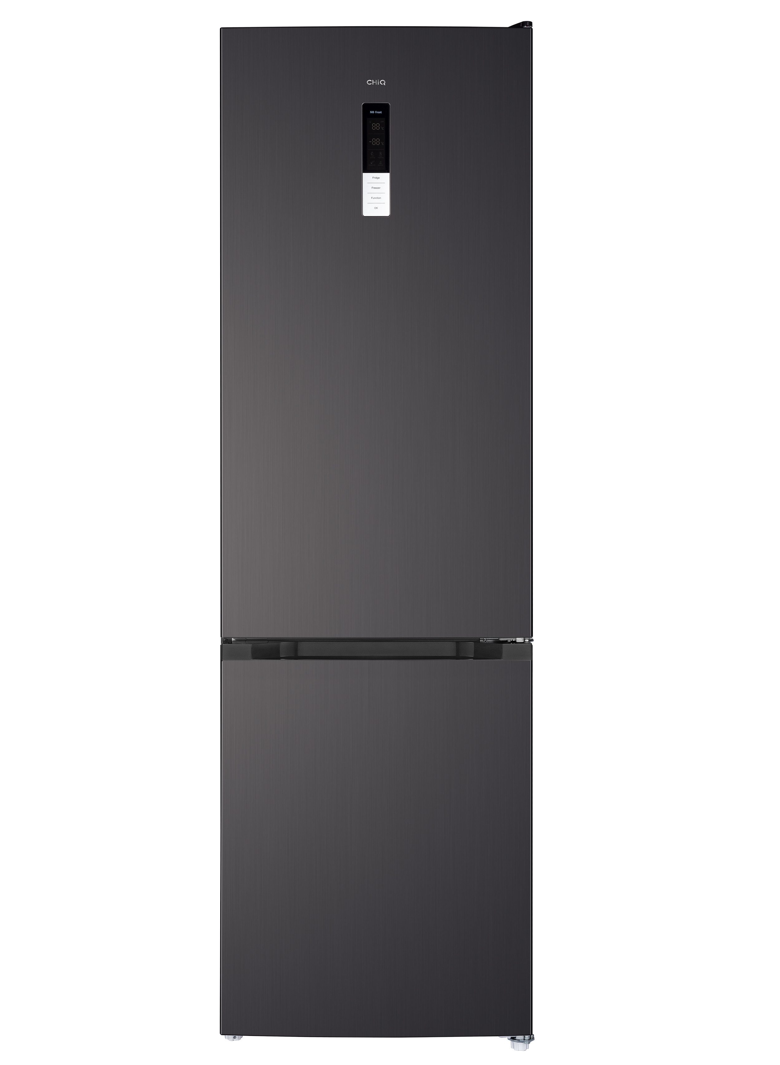 CHiQ Kühl-/Gefrierkombination FBM351NEI42, 200 cm hoch, 59.5 cm breit, 196KWh/J, Digitalanzeige, Intelligente Temperaturregelung