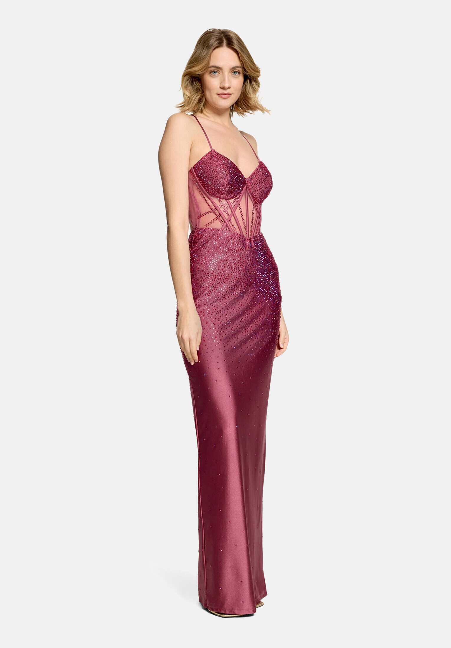 Vera Mont Abendkleid Damen im Glitzer-Look
