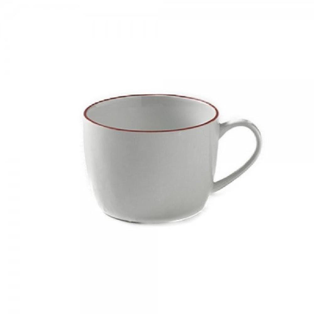 Lambert Tasse Tasse Piana Weiß Rand Rot, - Farbe: Weiß, Rot online kaufen |  OTTO