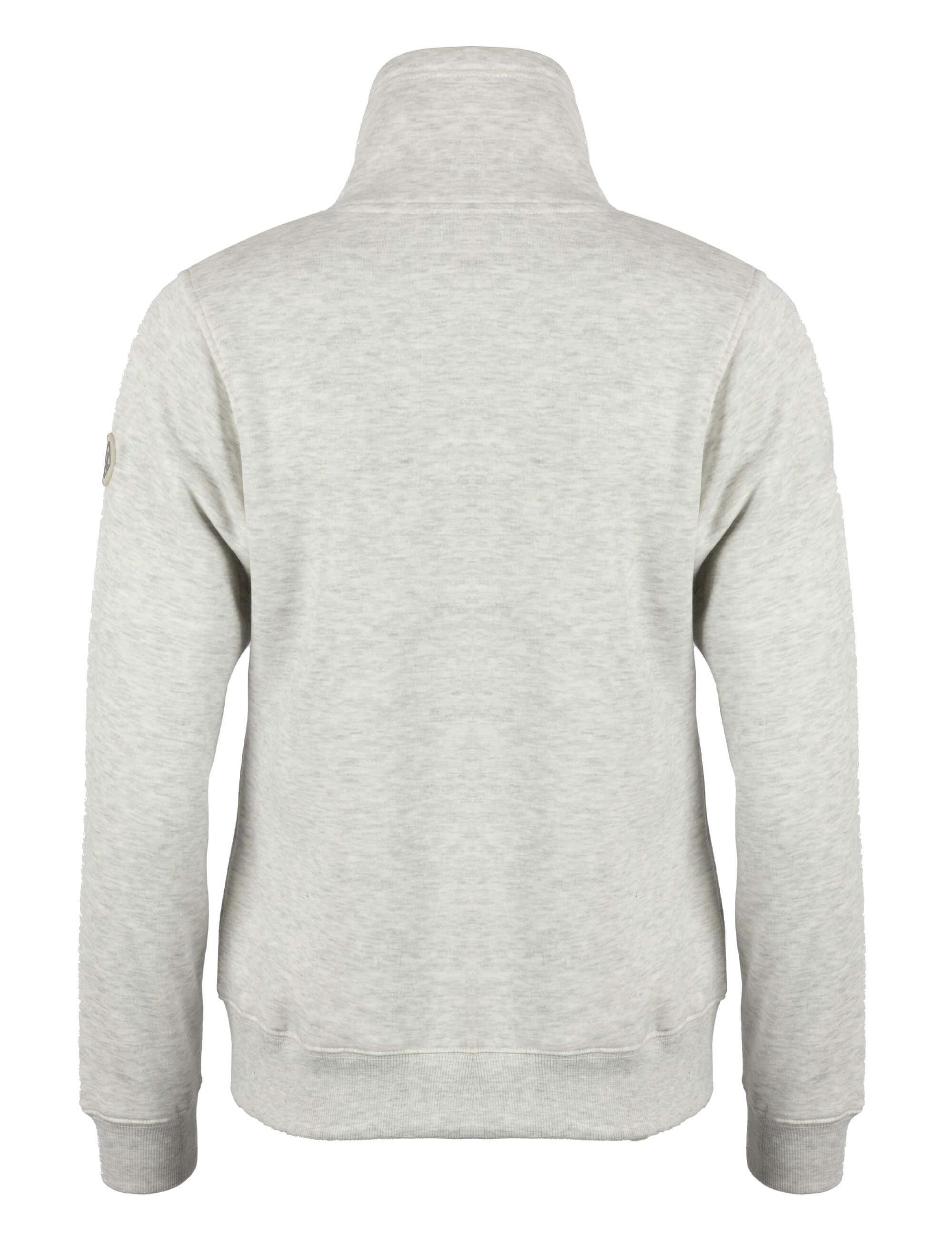 ROADSIGN australia Sweatjacke Soft Melange (1, 1-tlg., 1) mit Kapuze & Reißverschluss, aus weichem Baumwollmix
