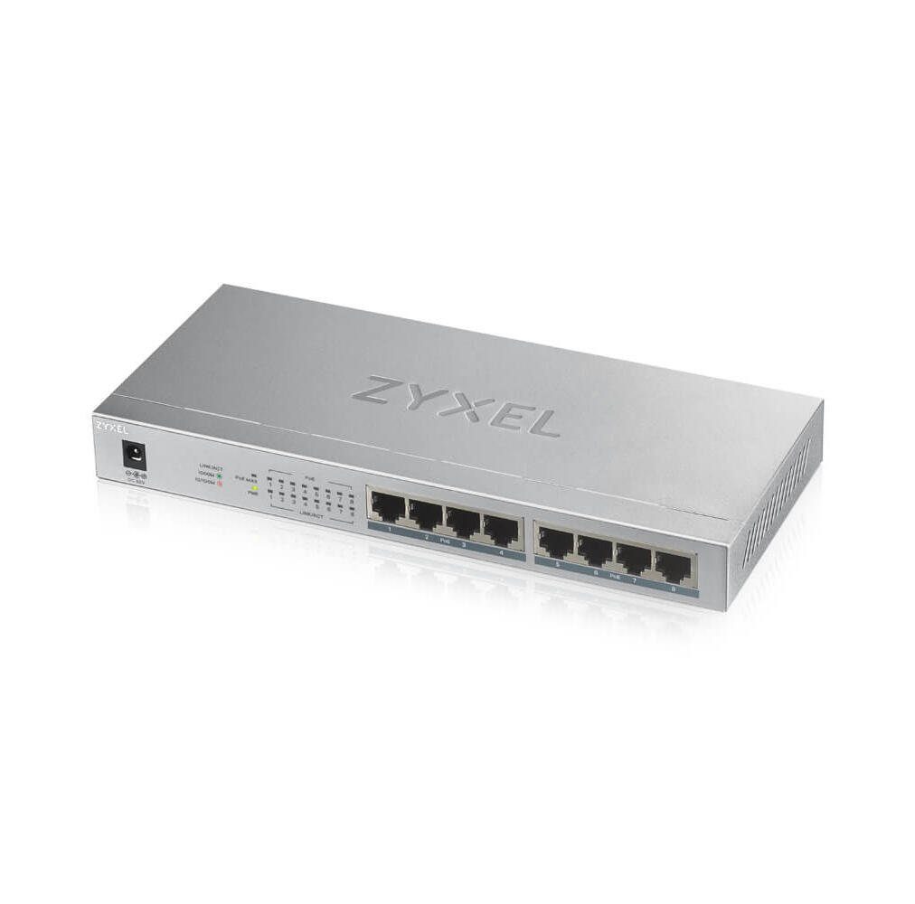 Zyxel Netzwerk-Switch Zyxel GS1008HP-EU0101F