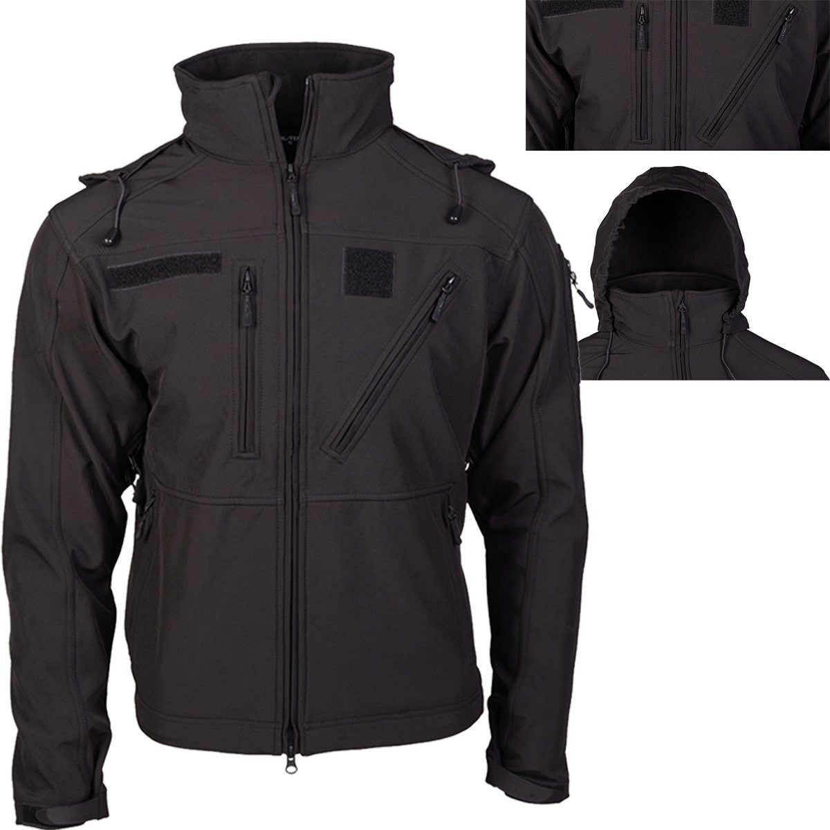 Mil-Tec Outdoorjacke Militär Softshell Jacke SCU 14 Wasserabweisend