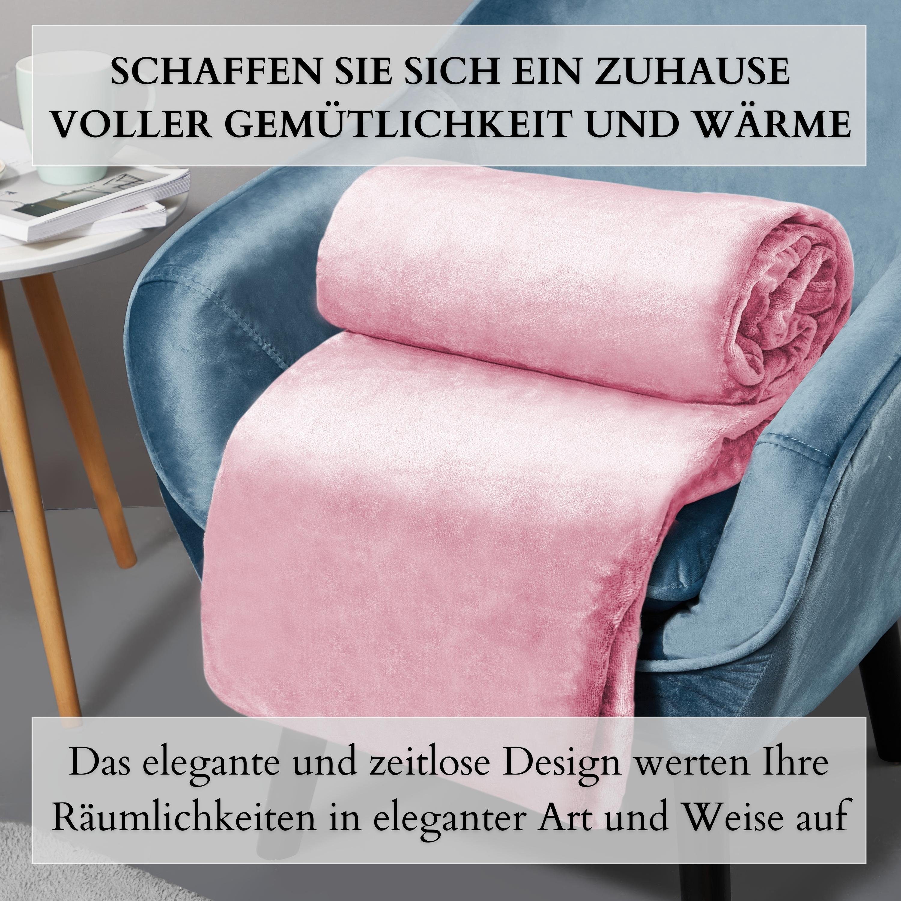 Wohndecke EO-9513, ecosa, atmungsaktiv,Kuscheldecke,Sherpa,Kuscheldecke,Tagesdecke