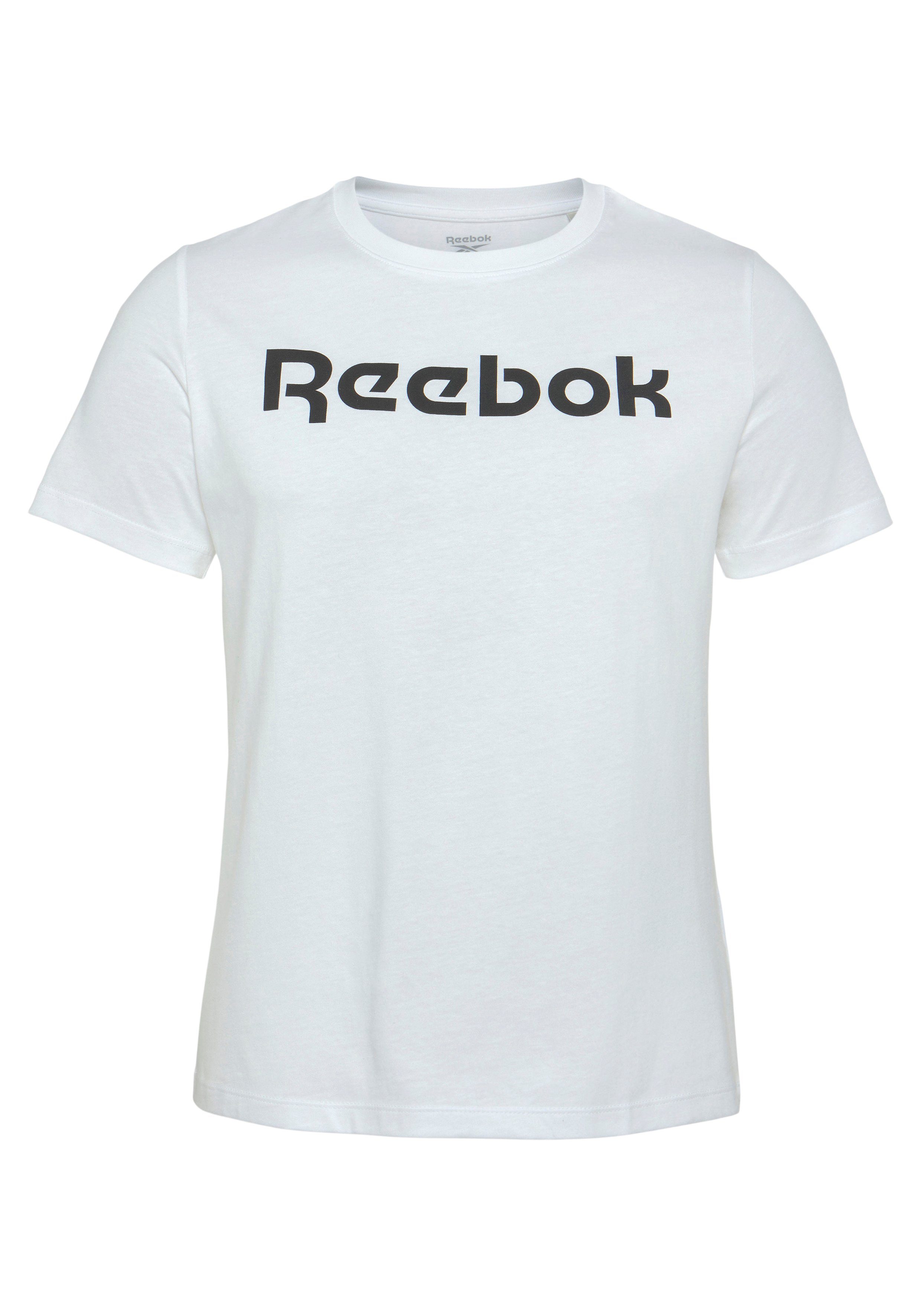 Reebok T-Shirt Reebok Read Graphic Tee white | Sport-T-Shirts