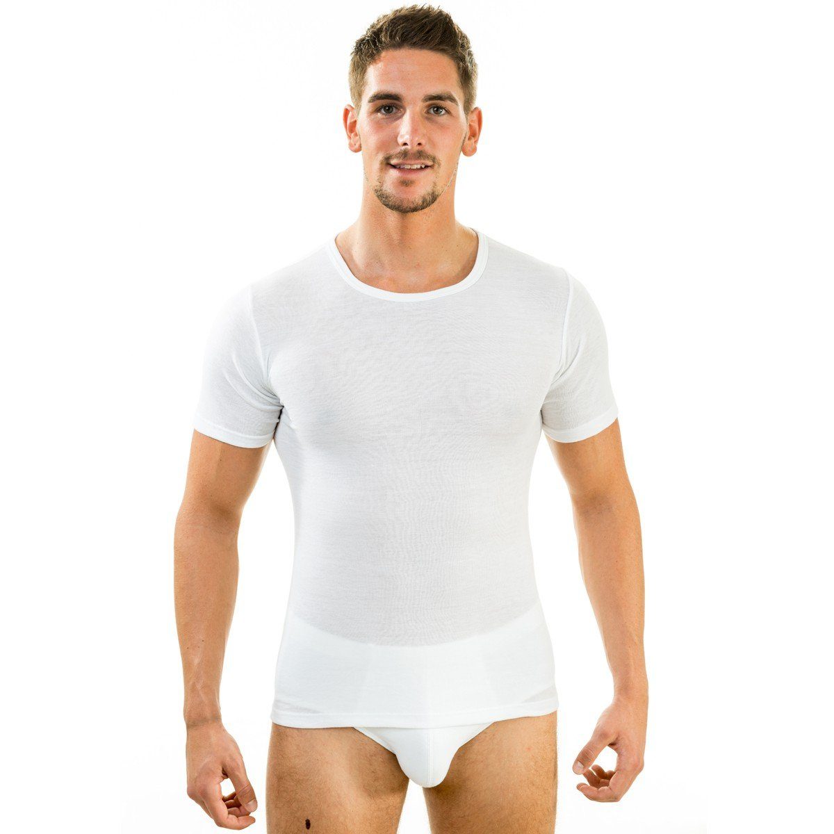 HERMKO Funktionsunterhemd 63840 Herren kurzarm Funktionsshirt günstig online kaufen