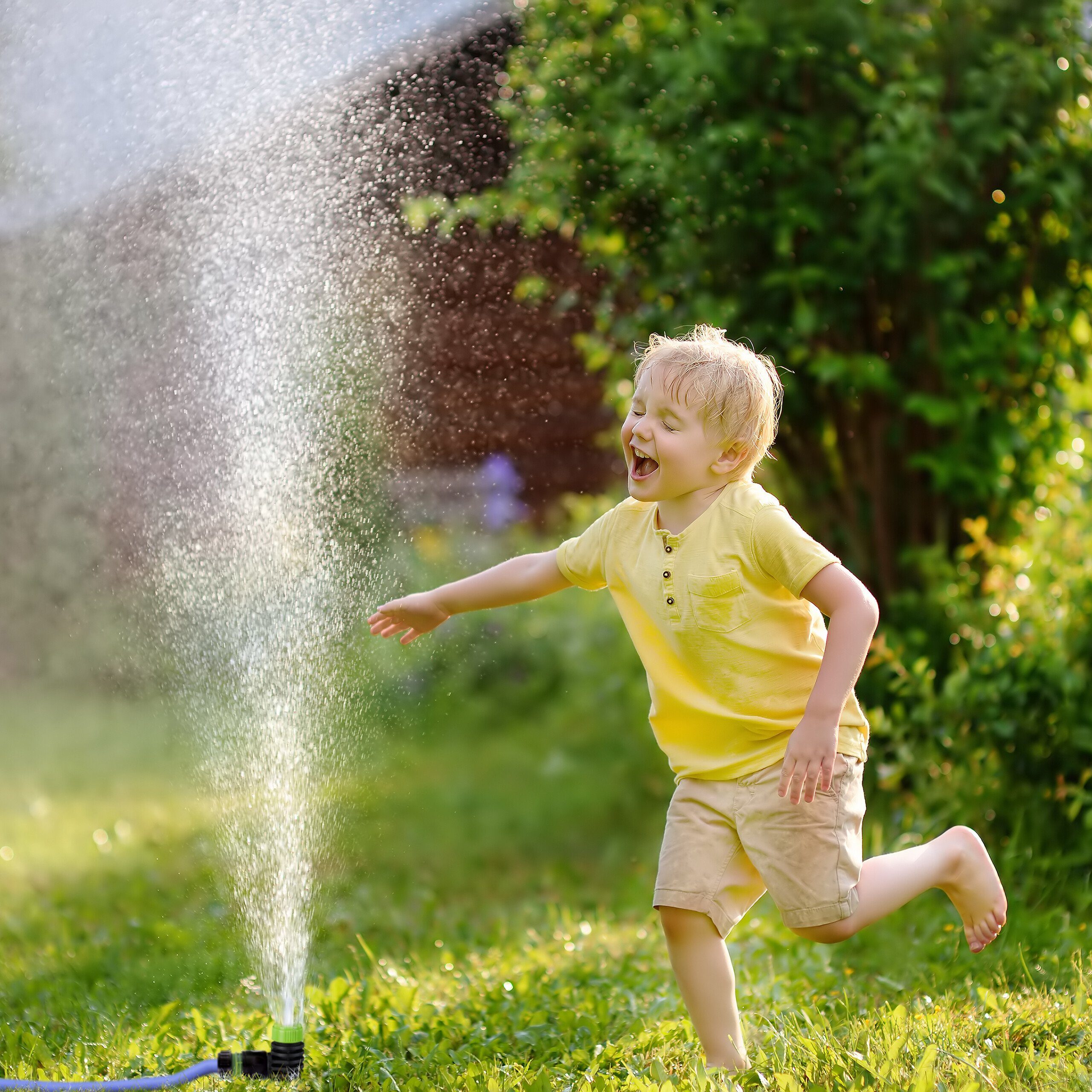 relaxdays Sprühregner Garten 5er Set