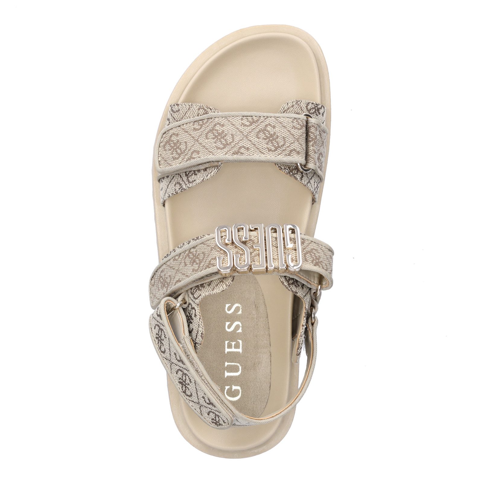 Guess Guess Damen Sandale Fabelis2 beige braun Sandale