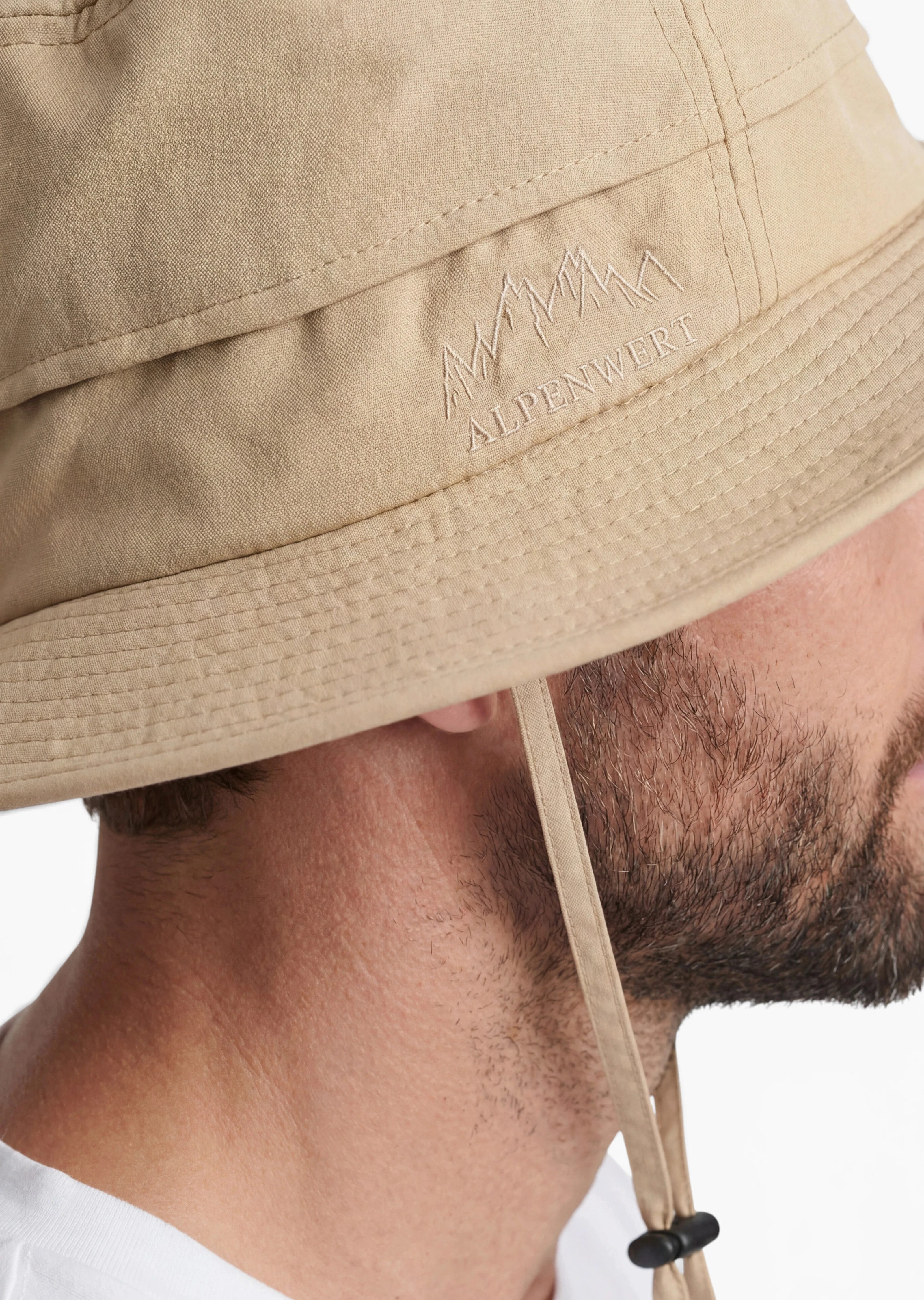 Alpenwert Sonnenhut Sonnenhut UPF 50+ Damen & Herren UV-Schutz Outdoor UPF 50+ UV-Schutz für zuverlässigen Sonnenschutz