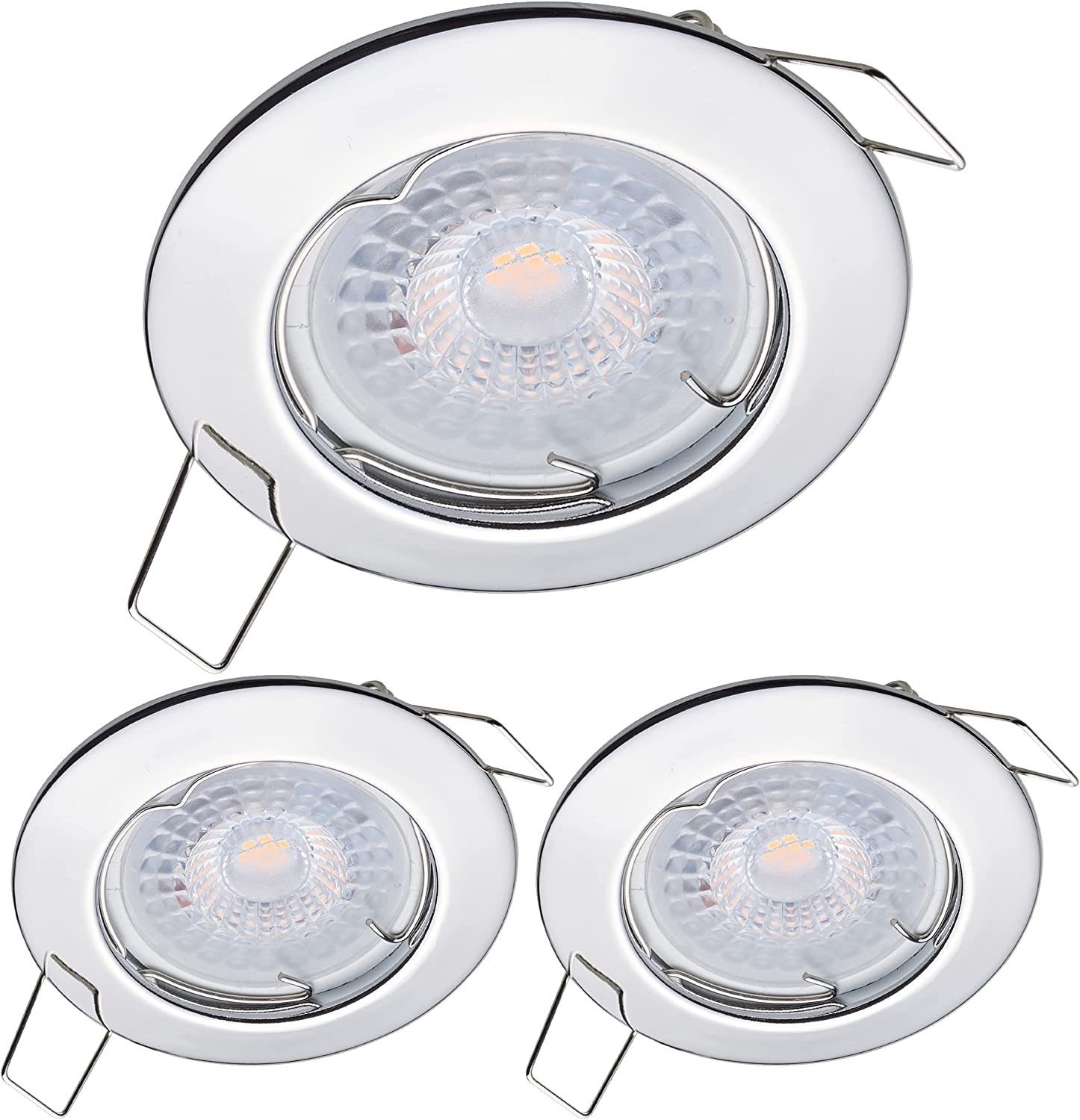 Oktaplex lighting LED Einbaustrahler 3 Stück günstig online kaufen