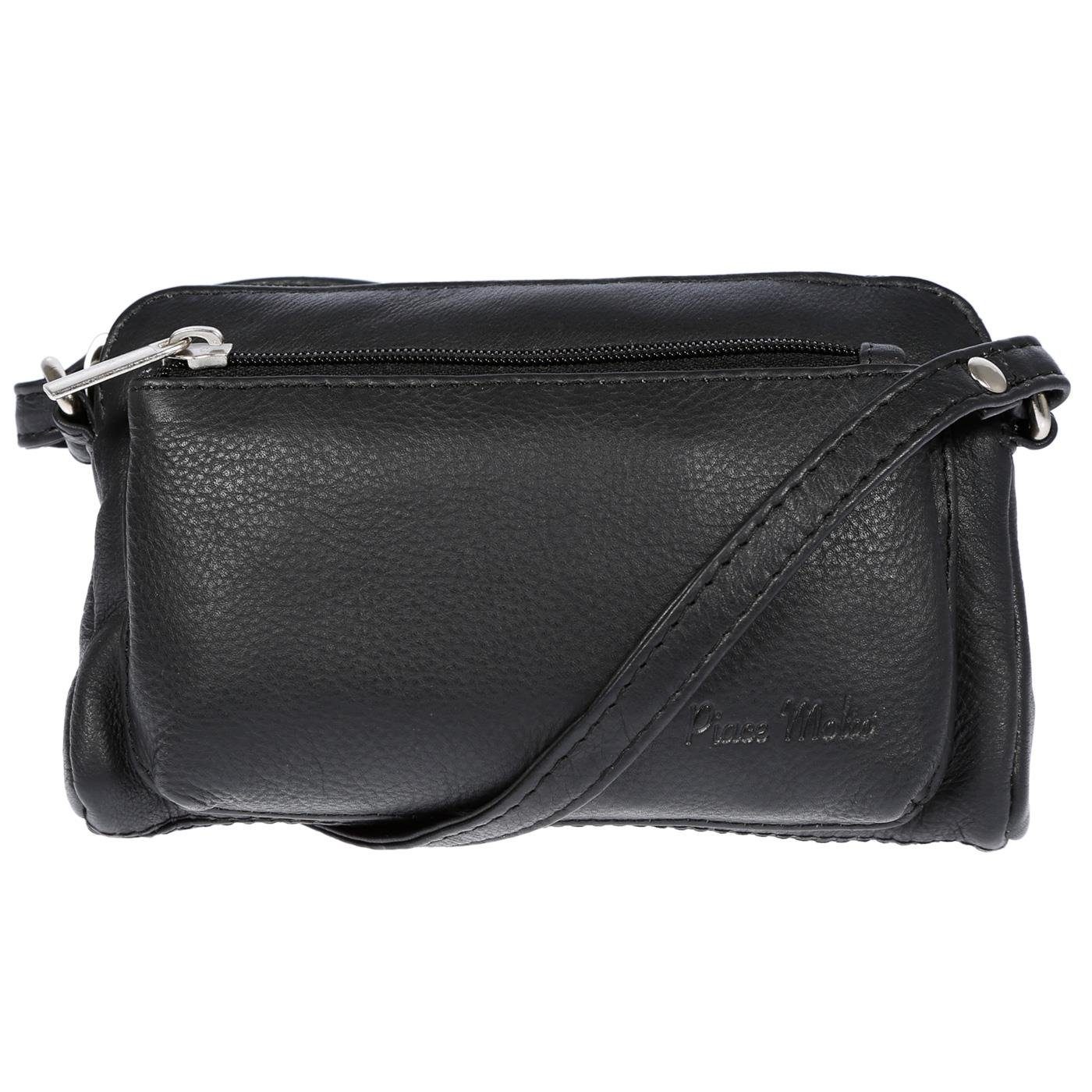 Christian Wippermann Henkeltasche Kleine echt Leder Damen Umhängetasche Schultertasche Tasche Handtasche