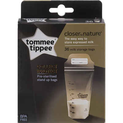 Tommee Tippee Handmilchpumpe »Muttermilchbeutel, Closer to Nature, 36er Set«