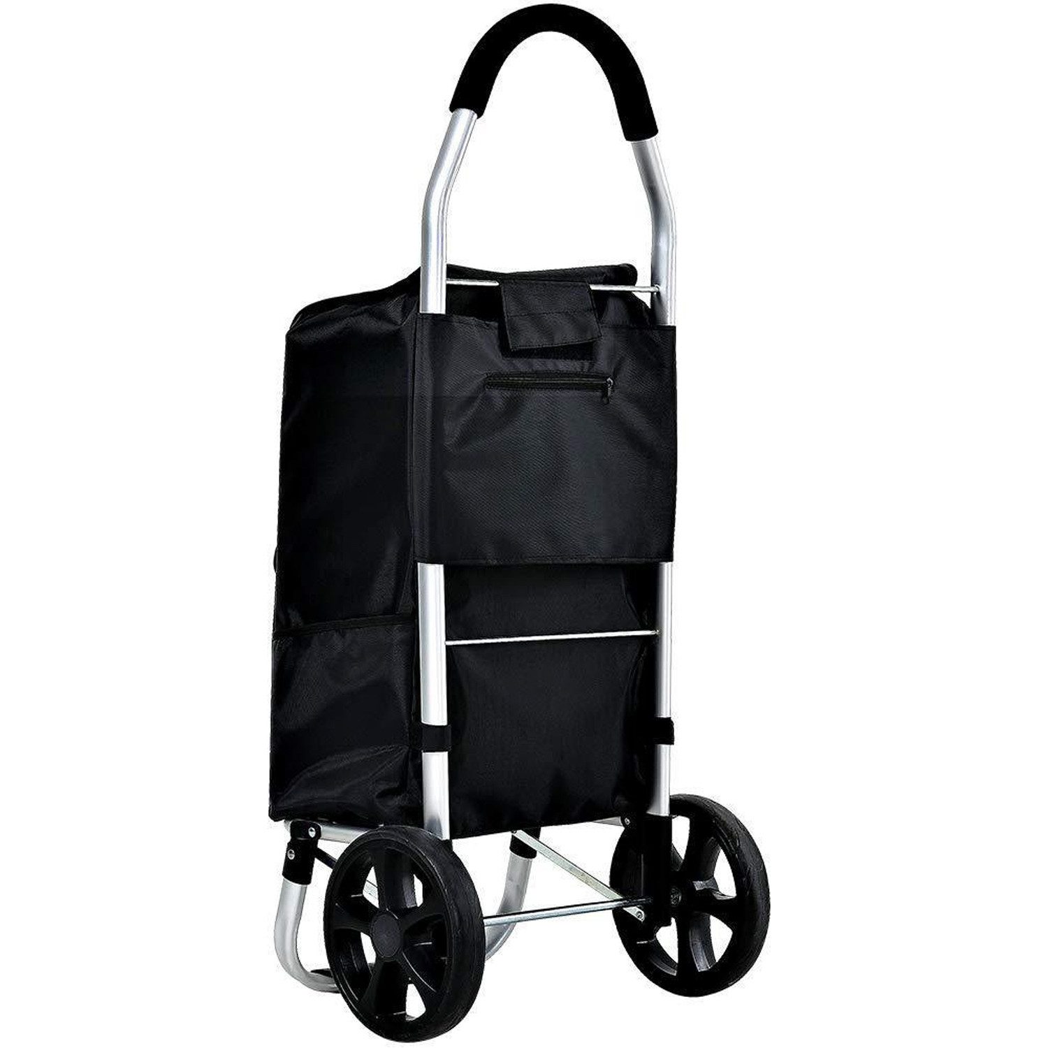 OSTWOLKE Einkaufstrolley Faltbarer Einkaufswagen Shoppingtasche Trolley günstig online kaufen