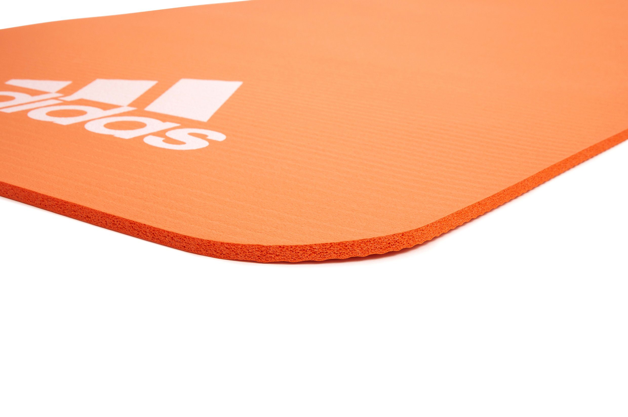 orange adidas Performance Training 7mm, Fitnessmatte, Adidas - Rutschfeste Oberfläche Fitnessmatte