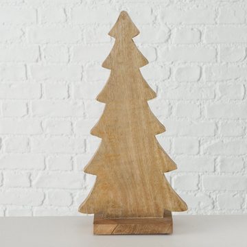 MamboCat Dekofigur B. Deko-Aufsteller Percha Tannenbaum aus Mango-Holz H 36,00 cm