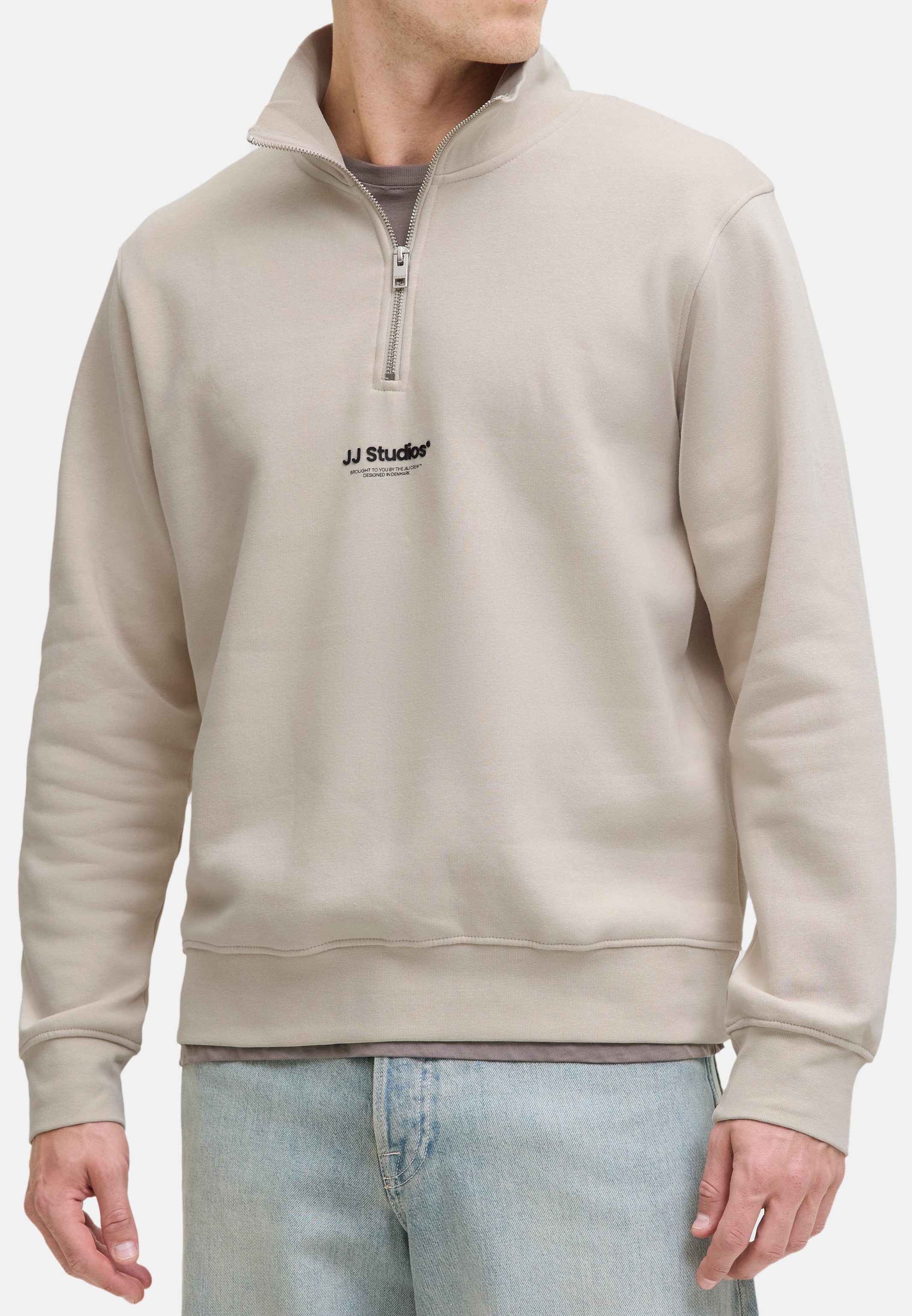 Jack & Jones Sweatshirt 2er Pack Soho (Spar-Set, 2-tlg) Sweattroyer - Baumwolle - Atmungsaktiv - Lockerer, bequemer Schnitt